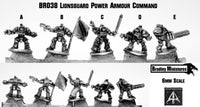 BR038 Lionsguard Power Armour Command (25 Infantry or 5 Infantry)