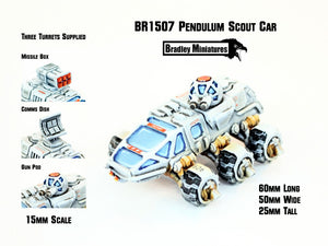 BR1507 Pendulum Scout Car (Kit with three turret options included)