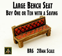 BR6 Large Bench Seat (One or Bundle of Ten with Saving)