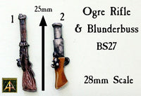 BS27 Ogre Rifle and Blunderbuss