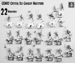 CEM02 Crystal Elf Cavalry Multitude Complete Set - Save 5%