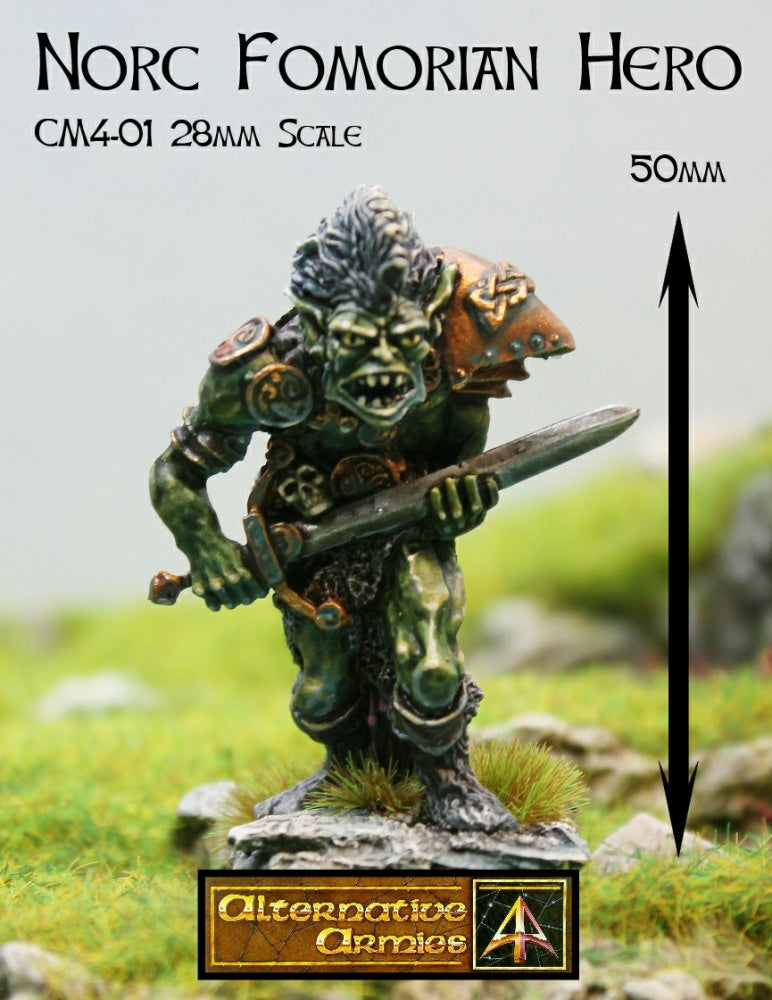 CM4-01 Fomorian Hero Norc (50mm tall)