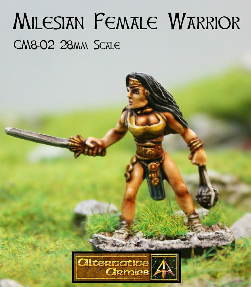 CM8-02 Milesian Female Warrior