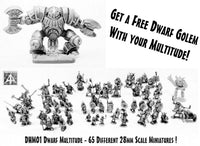 DHM01 Dwarf Multitude with DH15 Dwarf Golem Free!
