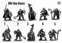 DH4 High Dwarfs (Pack or Single Miniature)