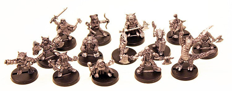 DSP00 Dwarf Barbarians and Pelters Value Pack - Save 10%