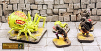 EH05 Giant Arachnids (Set of Three) - 70mm wide