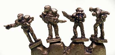 FF501 6mm Retained Assault - 4 Miniatures