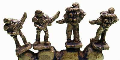 FF502 6mm Retained Troopers - 4 Miniatures