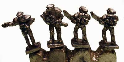 FF503 6mm Retained Command - 4 Miniatures