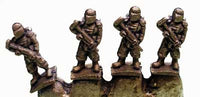 FF1802 6mm Muster Troopers - 4 Miniatures