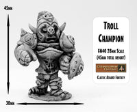 FM40 Troll Champion (Armoured and 45mm tall)