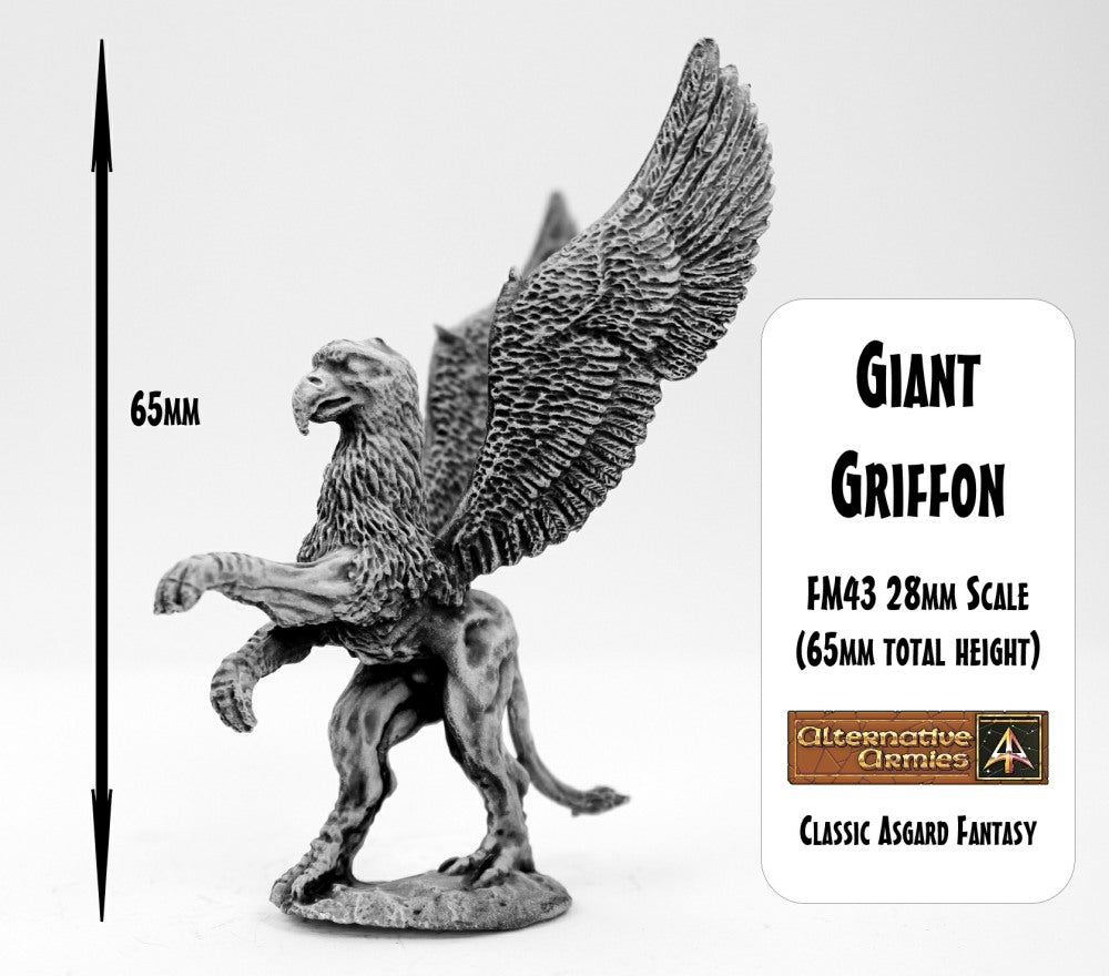 FM43  Giant Griffon  (65mm total height, 50mm wing span)