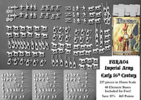 FURA04 Imperial Army early 16th Cen (465 Point Army saving 15% with free bases)