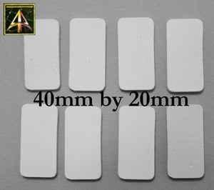 FURB01 Furioso Bases 40mm by 20mm (8 pack)