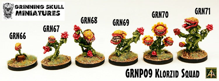 GRNP09 Klorzid Plants pack and singles
