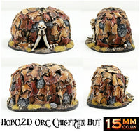 HOB2D 15mm Orc Chieftain Hut