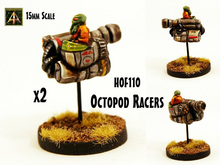 HOF110 Octopod Racers - 2 Pack