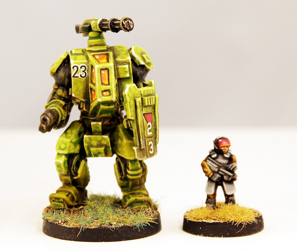 HOF121A Fire Cat Battlesuit (One Kit)