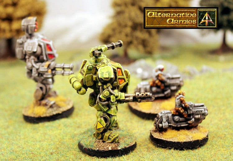 HOF121A Fire Cat Battlesuit (One Kit)