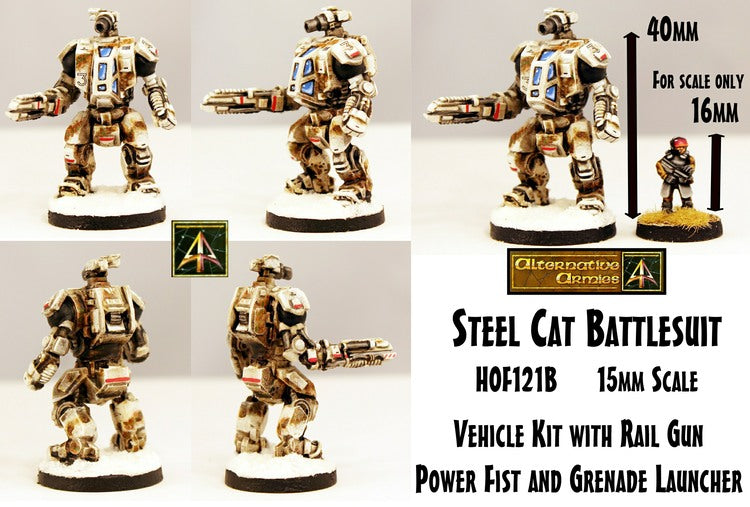 HOF121B Steel Cat Battlesuit (One Kit)