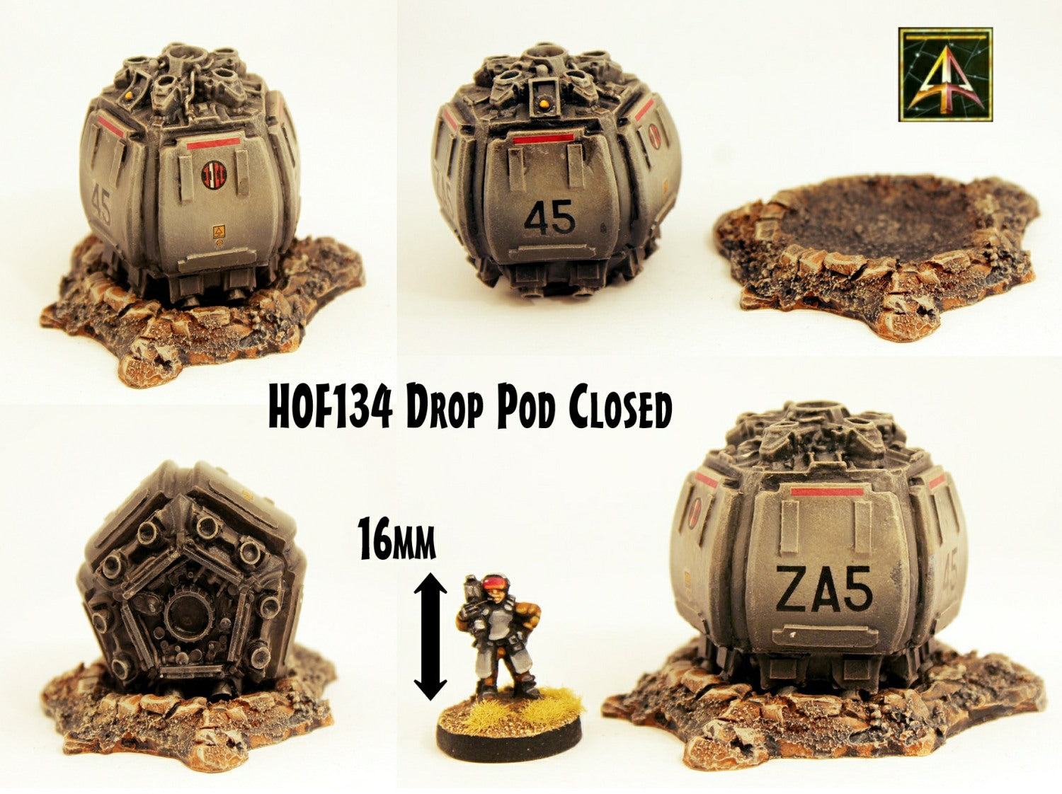 HOF134 Drop Pod Closed