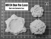 HOF134T Drop Pod Closed -  Bundle of three save 15%