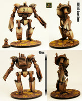 HOF142 Mecha X1 (Kit with two different heads)  90mm tall