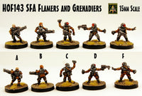 HOF143 SFA Flamers and Grenadiers