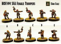 HOF144 SFA Female Troopers