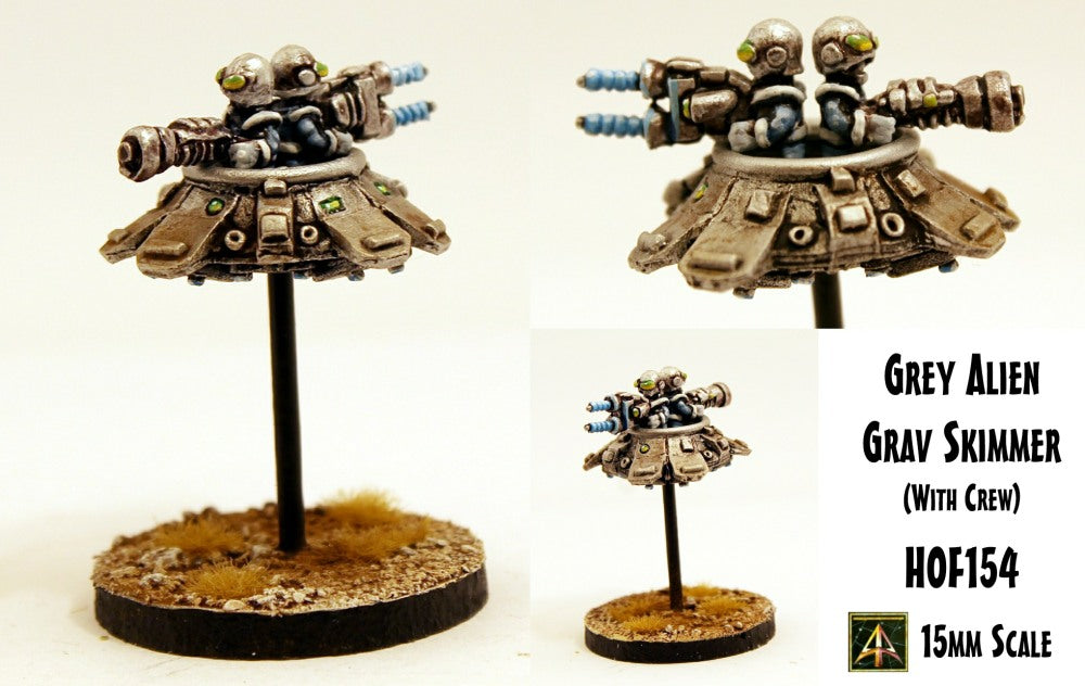 HOF154 Grey Alien Grav Skimmer