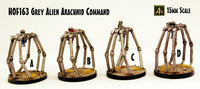 HOF163 Grey Alien Arachnid Command (4 Kits)