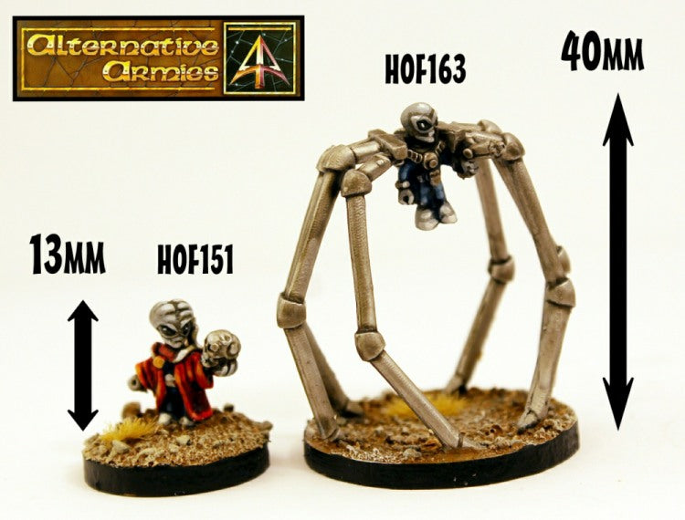 HOF163 Grey Alien Arachnid Command (4 Kits)