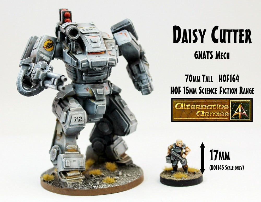 HOF164 Daisy Cutter GNATS Mech (70mm tall)