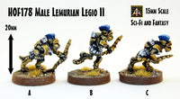 HOF178 Male Lemurian Legio II