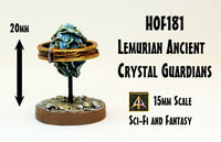 HOF181 Lemurian Ancient Crystal Guardian