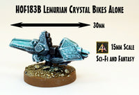 HOF183B Lemurian Crystal Bikes Alone