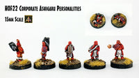HOF22 Corporate Ashigaru Personalities