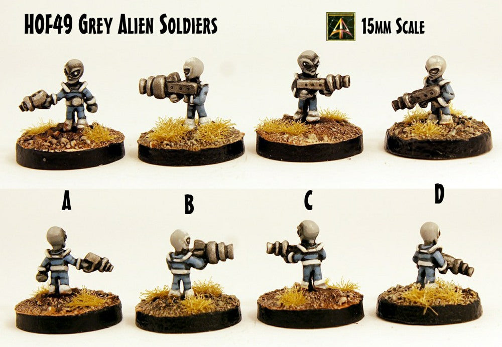 HOF49 Grey Alien Soldiers