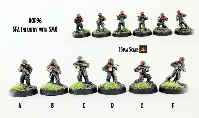 HOF96 SFA Infantry with SMG