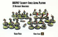 HOFP07 Security Force Alpha Platoon - Value Pack