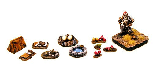 HOT107 Encampments 15mm Fantasy Scenics