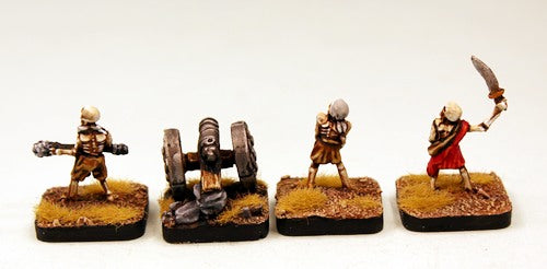 HOT113 Skeleton Artillery (Cannon and Crew)