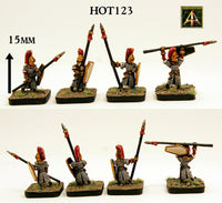HOT123 Armoured Elf Guard Spear Infantry