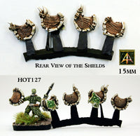 HOT127S Savage Shields (Sprue of four or pack of sixteen)