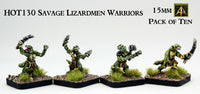 HOT130 Savage Lizardmen Warriors