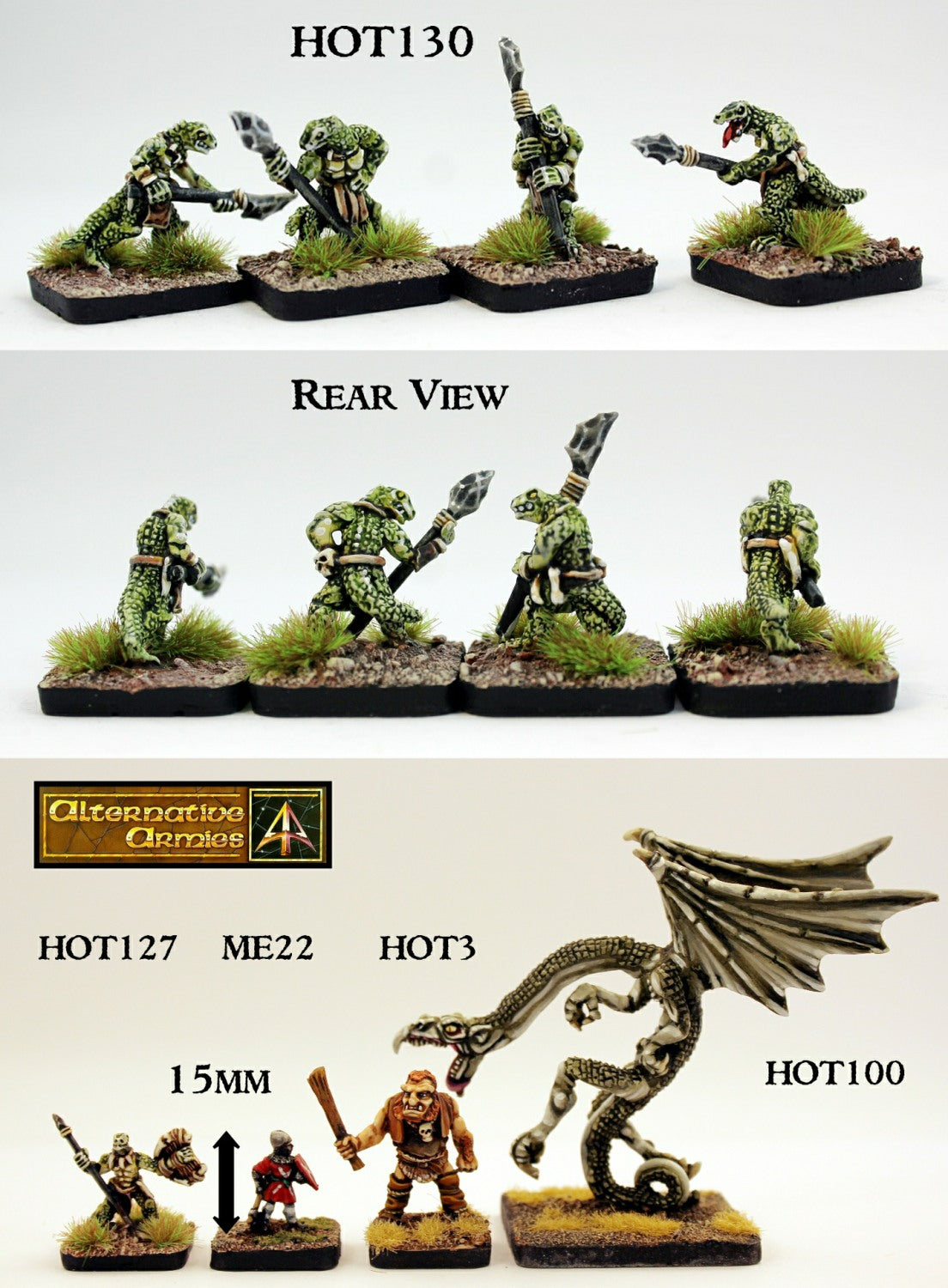 HOT130 Savage Lizardmen Warriors