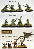 HOT134 Savage Lizardmen Polearms
