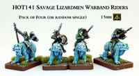 HOT141 Savage Lizardman Warband Riders