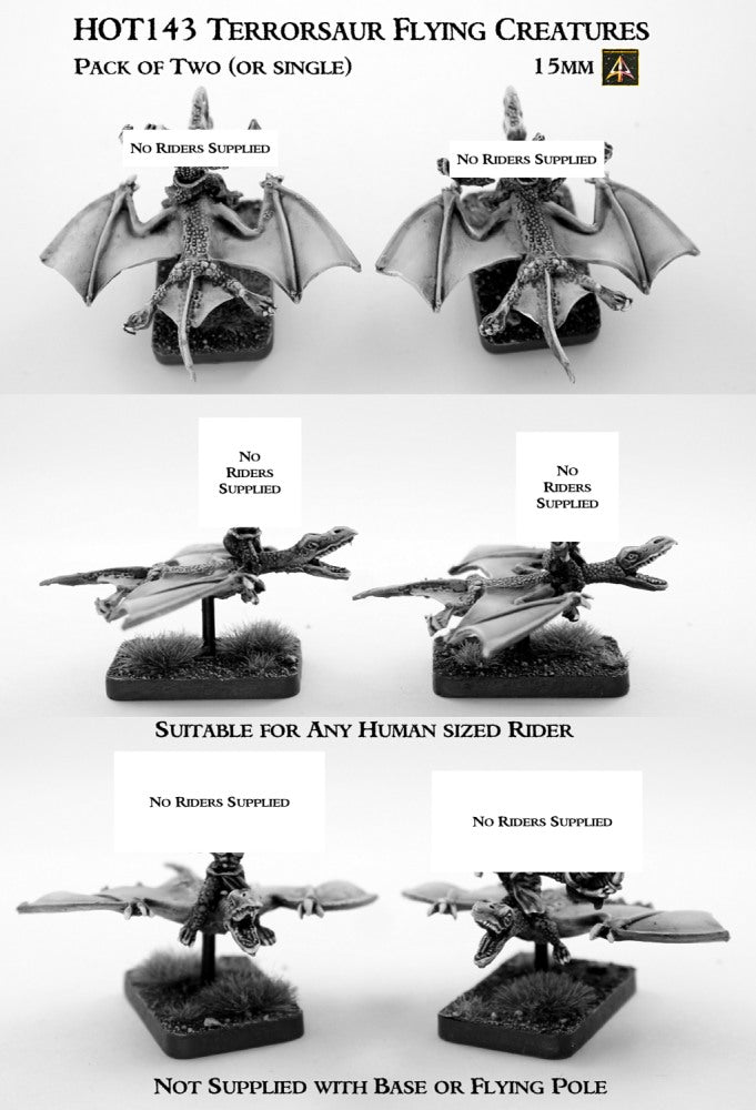 HOT143 Terrorsaur Flying Creature (Pack of Two or Single)